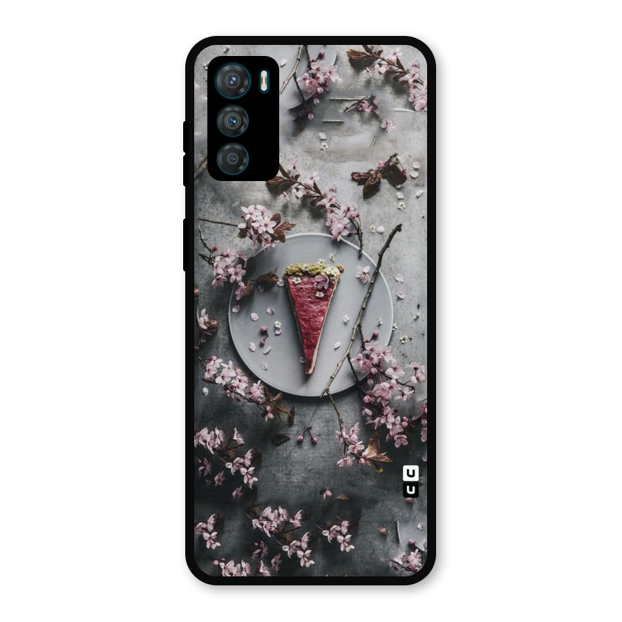 Pastry Florals Metal Back Case for Moto G42