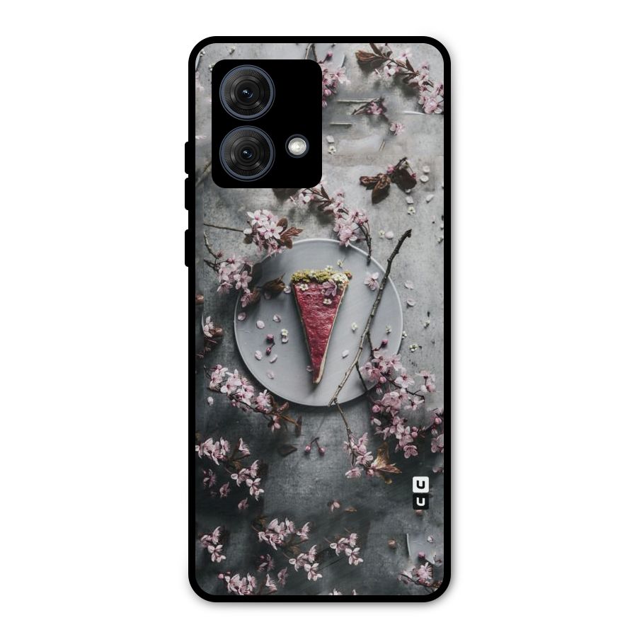Pastry Florals Metal Back Case for Moto G84