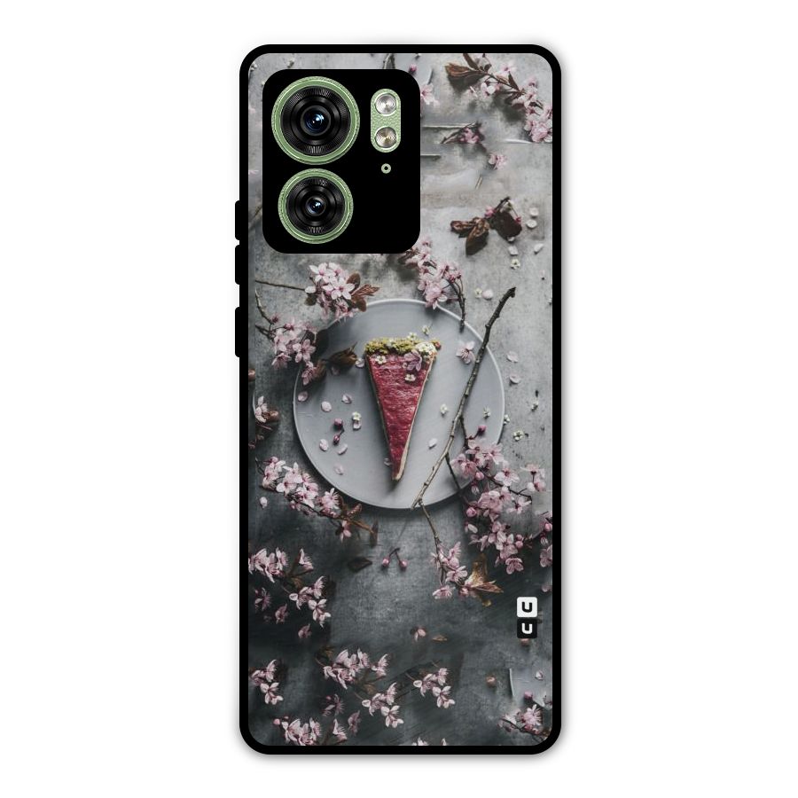 Pastry Florals Metal Back Case for Motorola Edge 40 5G