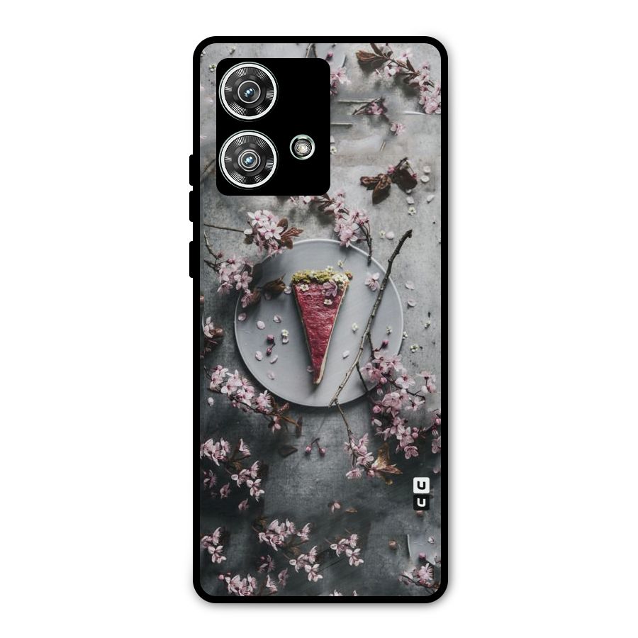 Pastry Florals Metal Back Case for Motorola Edge 40 Neo