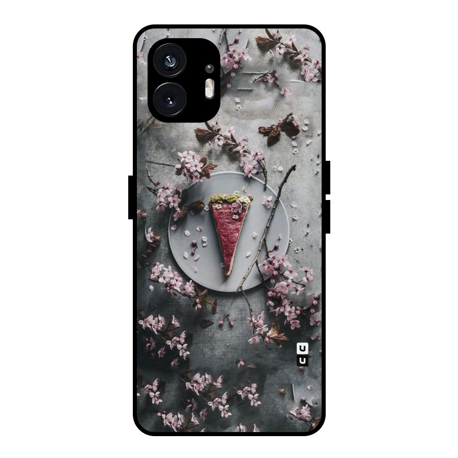 Pastry Florals Metal Back Case for Nothing Phone 2