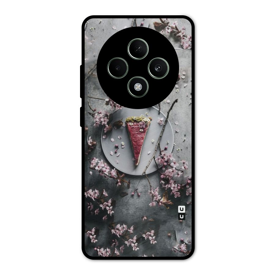 Pastry Florals Metal Back Case for Oppo F27