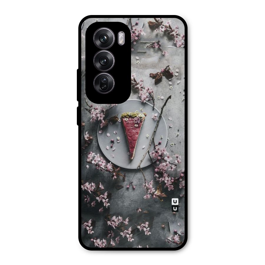 Pastry Florals Metal Back Case for Oppo Reno12 Pro
