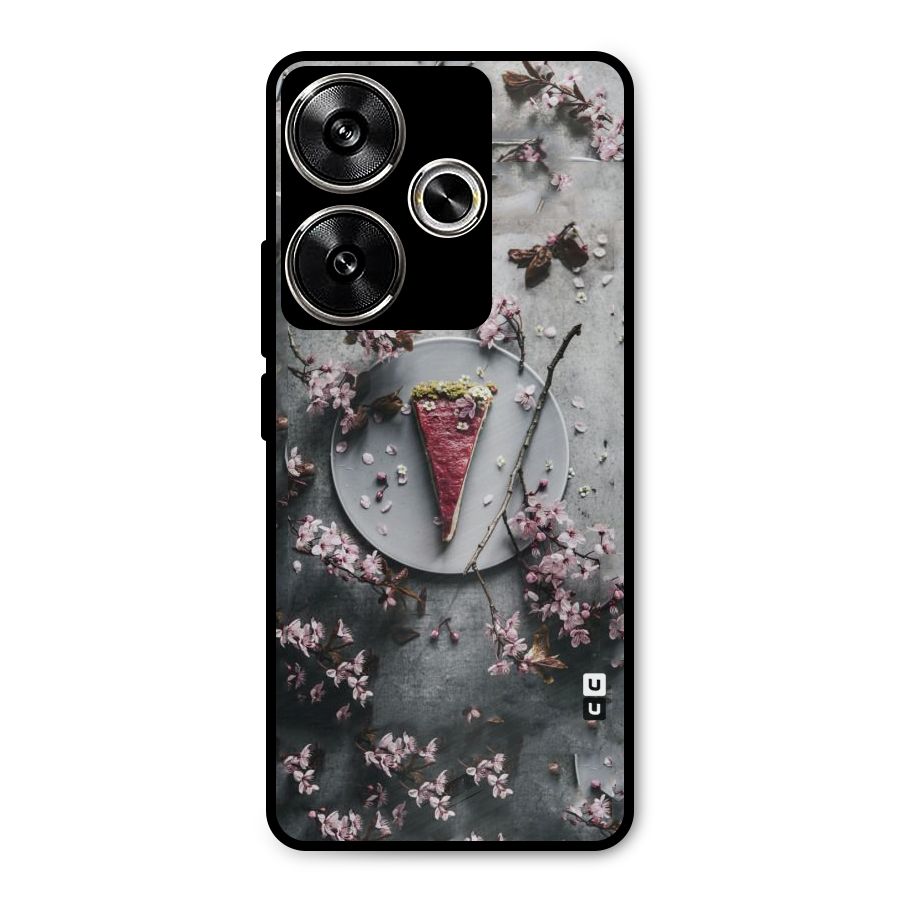 Pastry Florals Metal Back Case for Poco F6