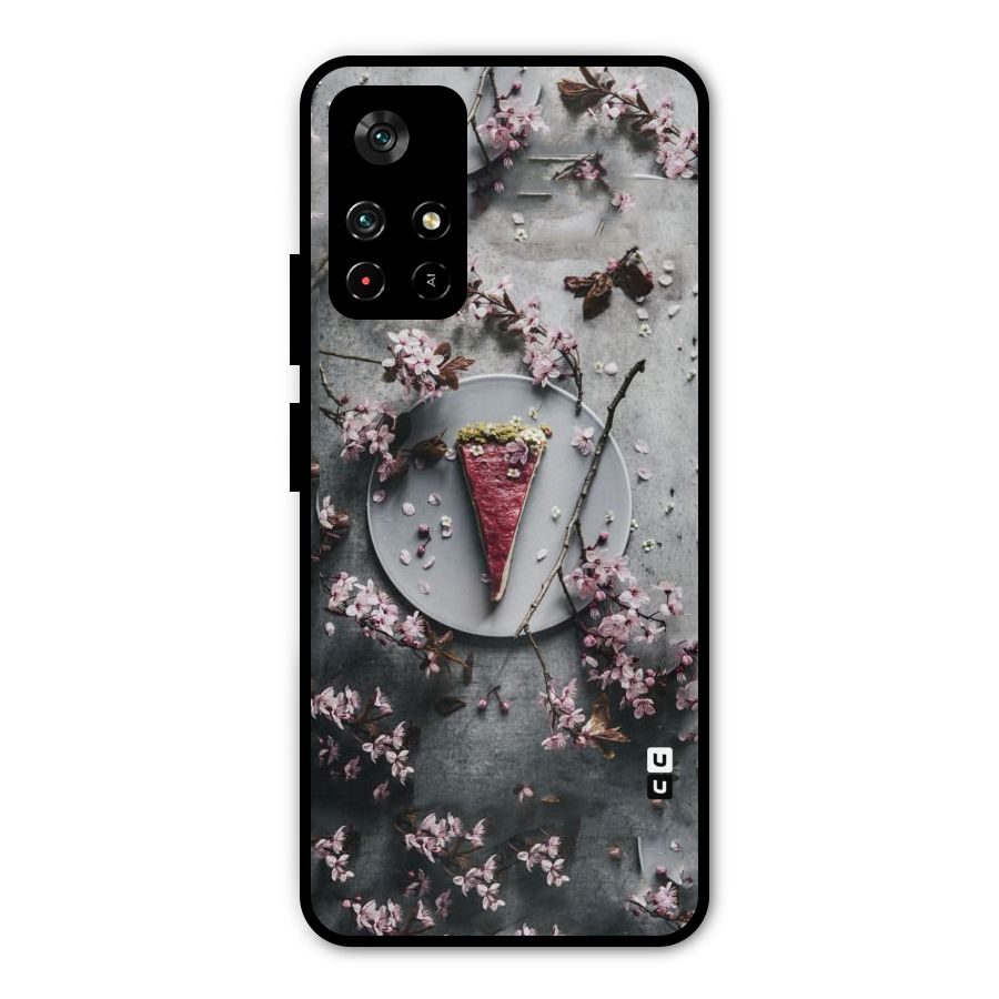 Pastry Florals Metal Back Case for Poco M4 Pro 5G