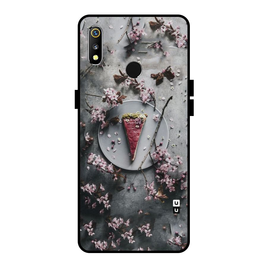 Pastry Florals Metal Back Case for Realme 3