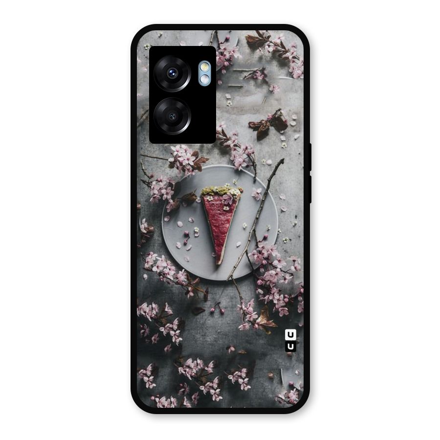 Pastry Florals Metal Back Case for Realme Narzo 50 5G