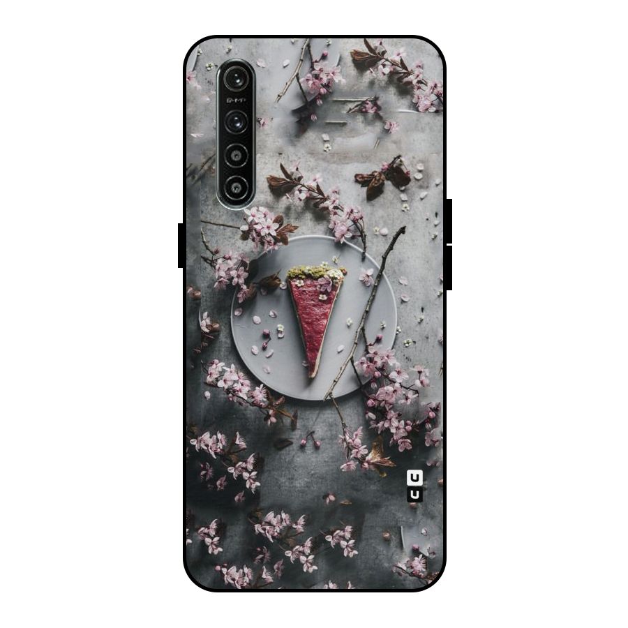 Pastry Florals Metal Back Case for Realme XT