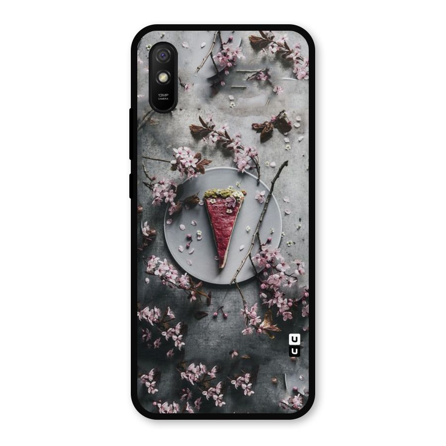 Pastry Florals Metal Back Case for Redmi 9a