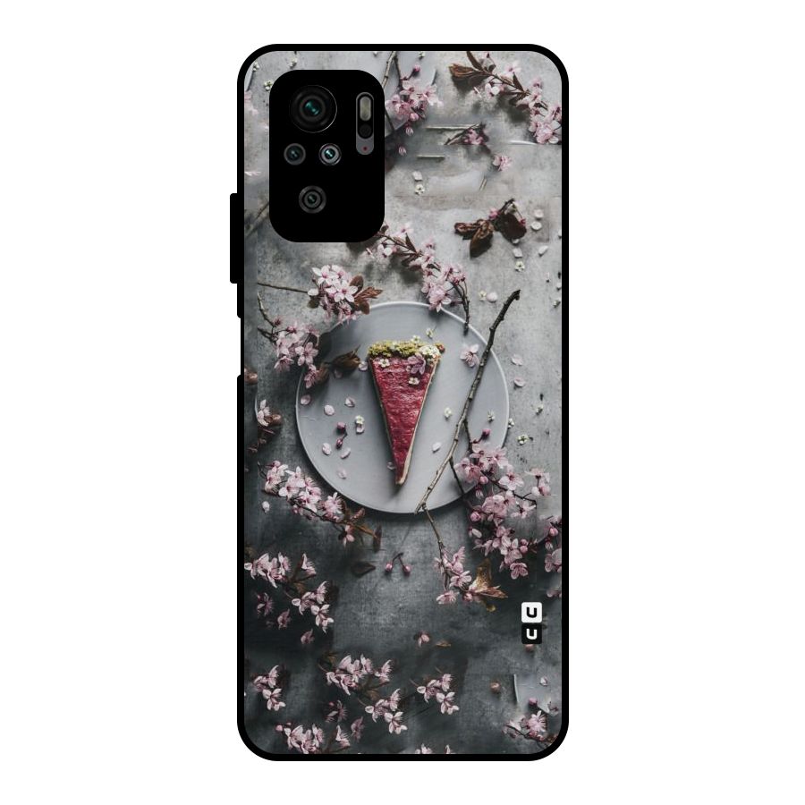 Pastry Florals Metal Back Case for Redmi Note 10S