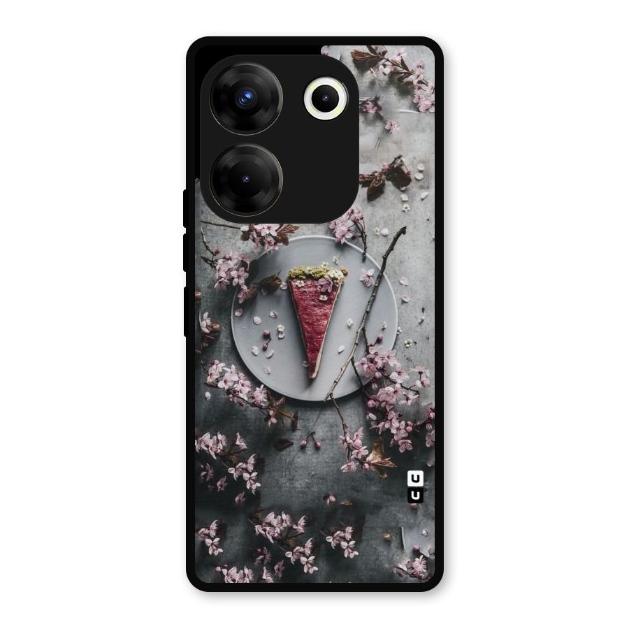 Pastry Florals Metal Back Case for Tecno Camon 20