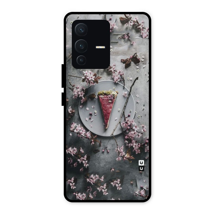 Pastry Florals Metal Back Case for Vivo V23 5G