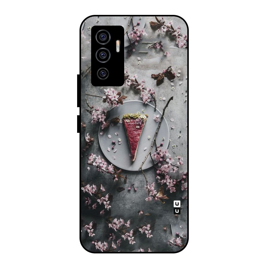 Pastry Florals Metal Back Case for Vivo V23e