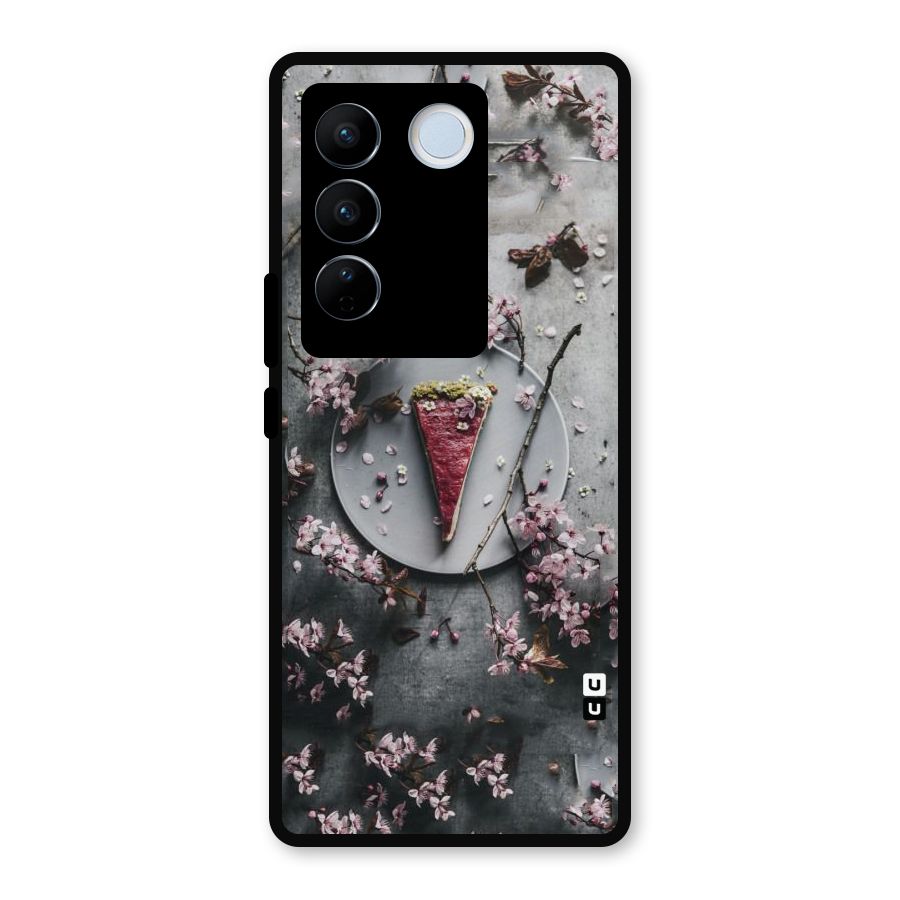 Pastry Florals Metal Back Case for Vivo V27