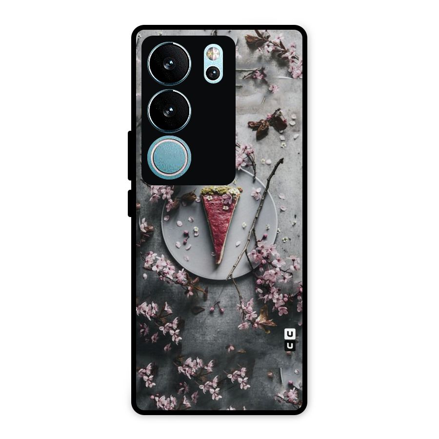 Pastry Florals Metal Back Case for Vivo V29