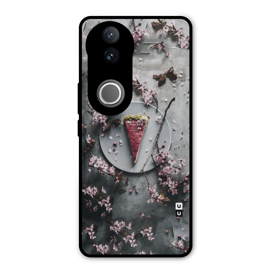 Pastry Florals Metal Back Case for Vivo V50