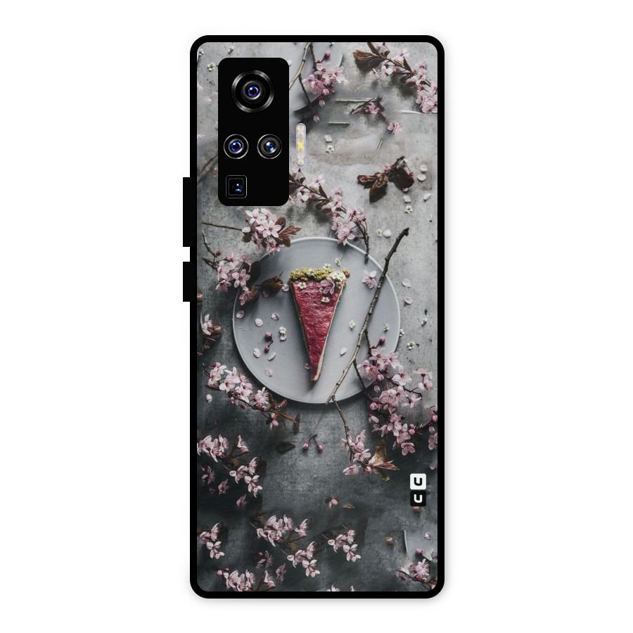 Pastry Florals Metal Back Case for Vivo X50 Pro