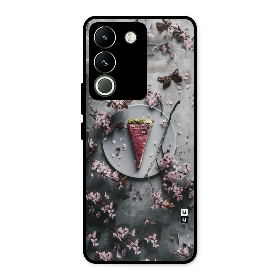 Pastry Florals Metal Back Case for Vivo Y200