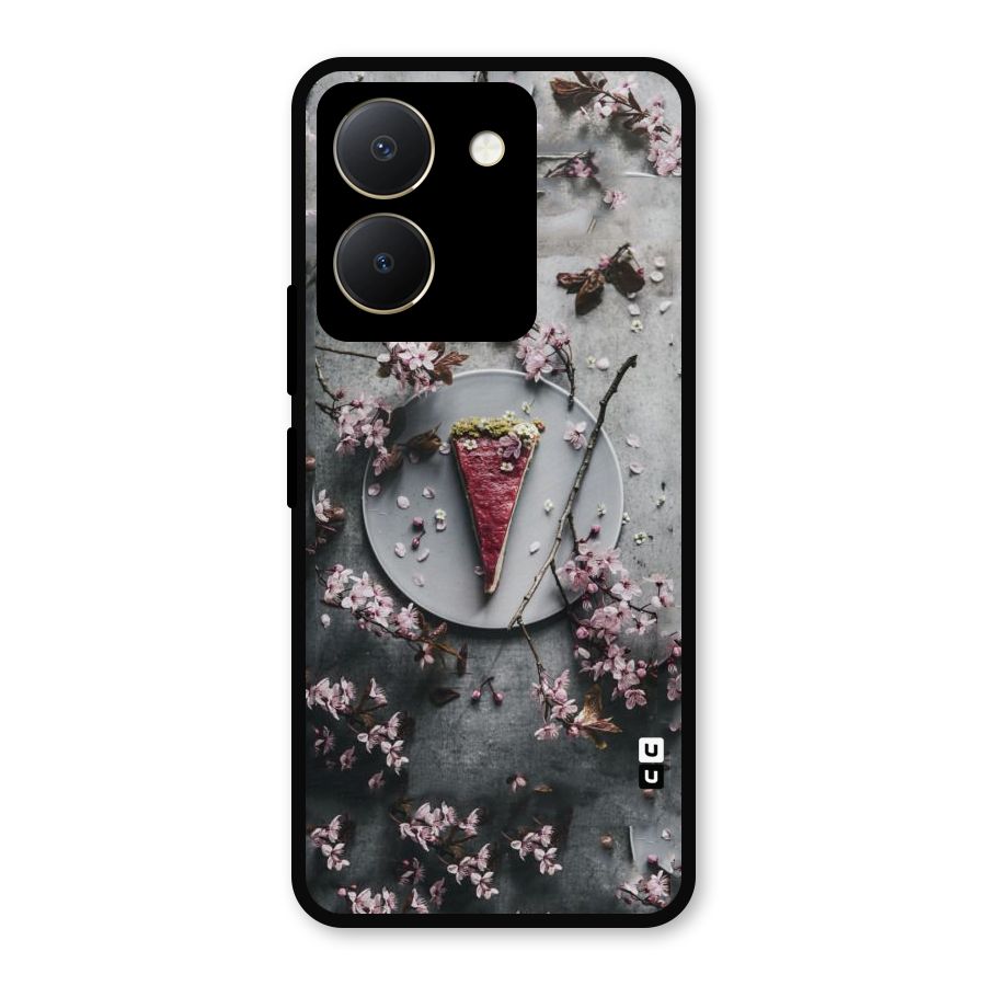 Pastry Florals Metal Back Case for Vivo Y36