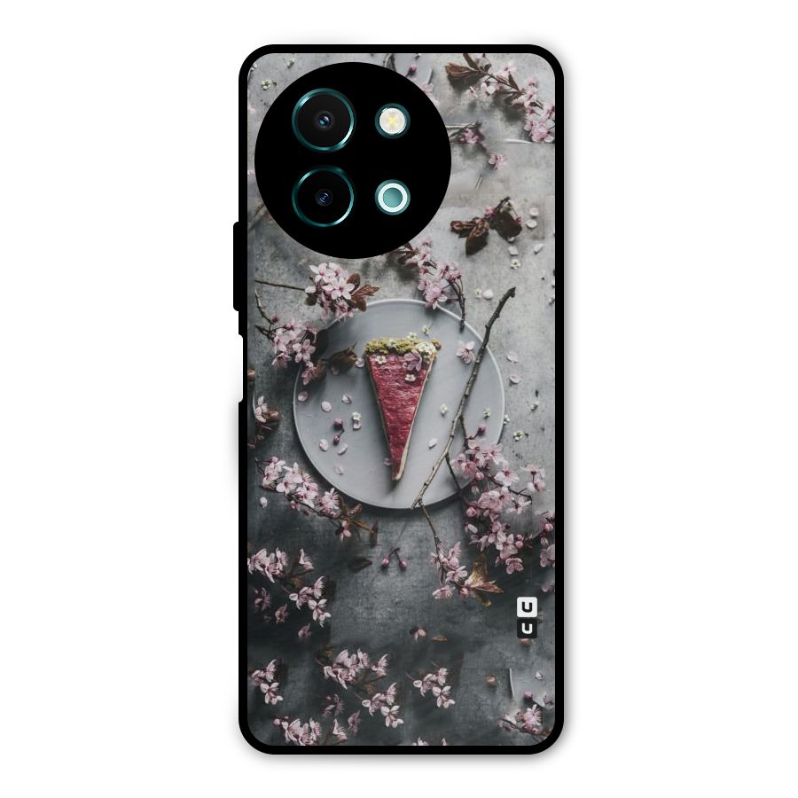 Pastry Florals Metal Back Case for Vivo Y58