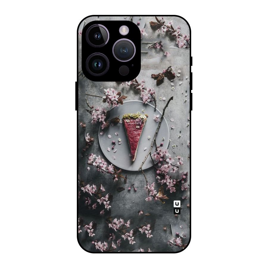 Pastry Florals Metal Back Case for iPhone 14 Pro Max