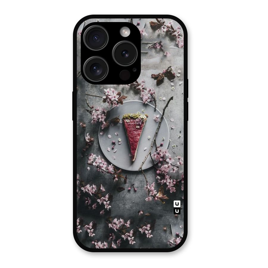 Pastry Florals Metal Back Case for iPhone 15 Pro