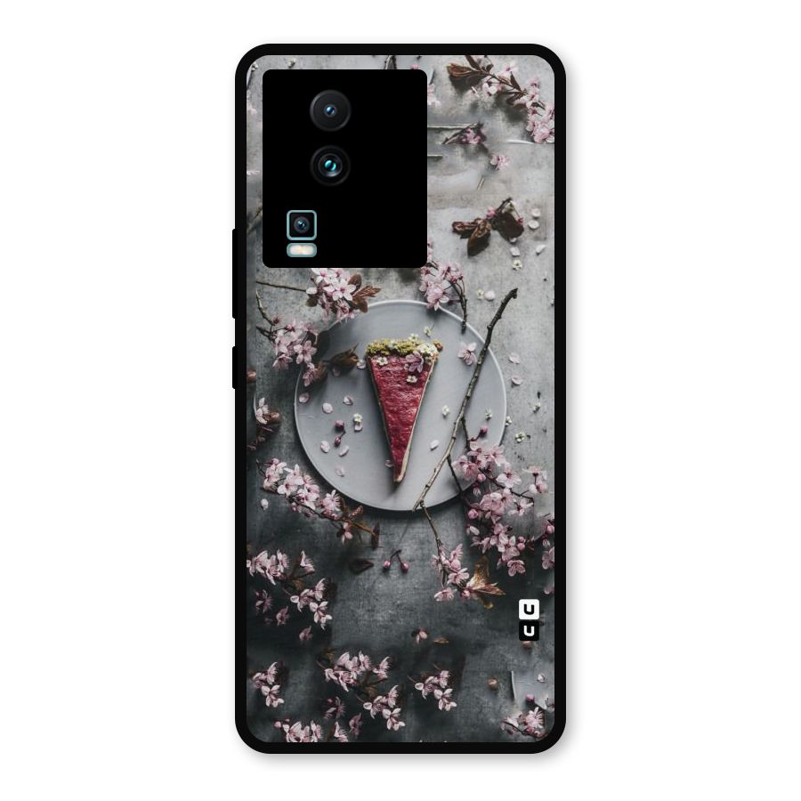 Pastry Florals Metal Back Case for iQOO Neo 7
