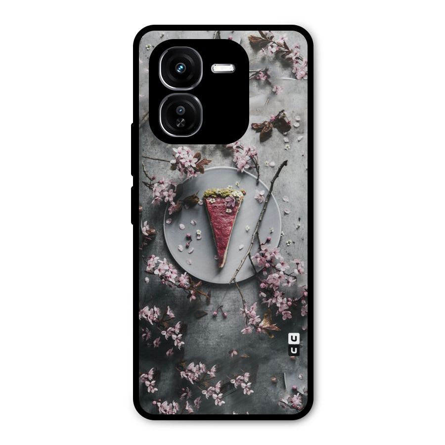 Pastry Florals Metal Back Case for iQOO Z9x