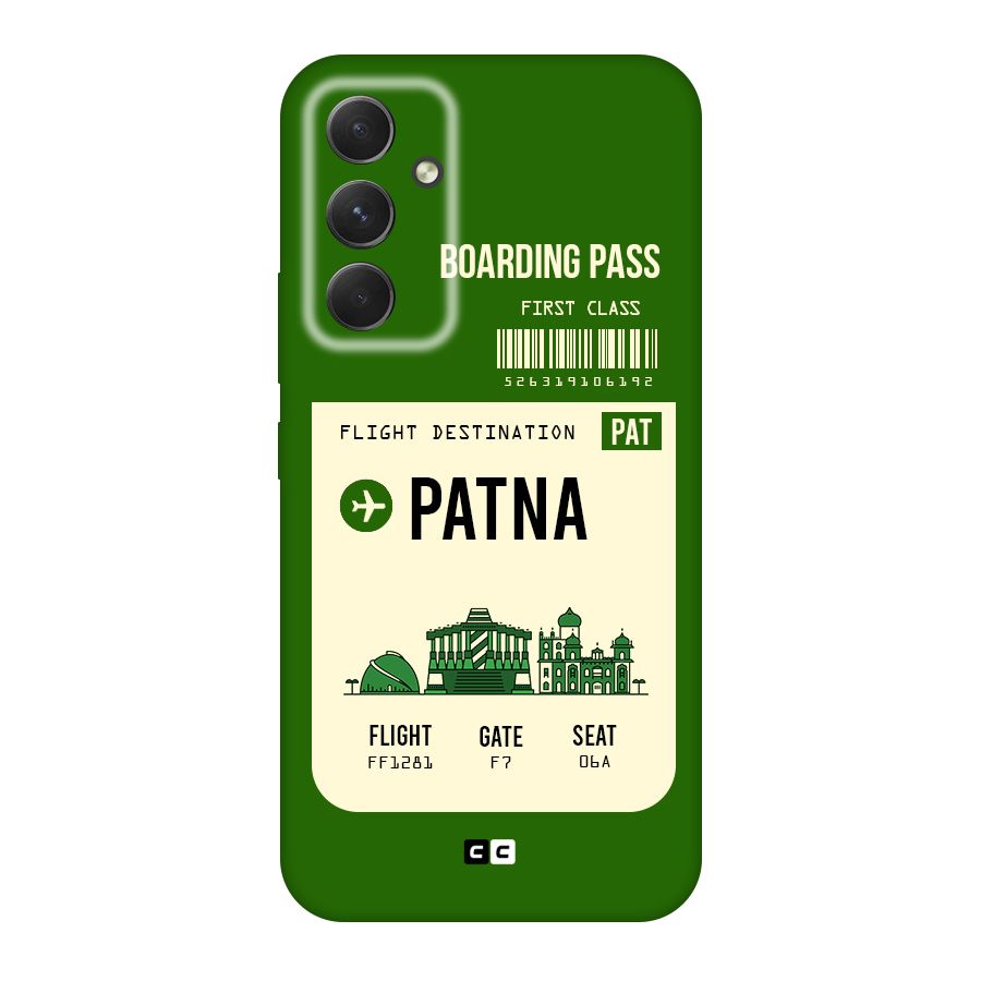 Patna Boarding Pass Original Polycarbonate Back Case for Galaxy A54