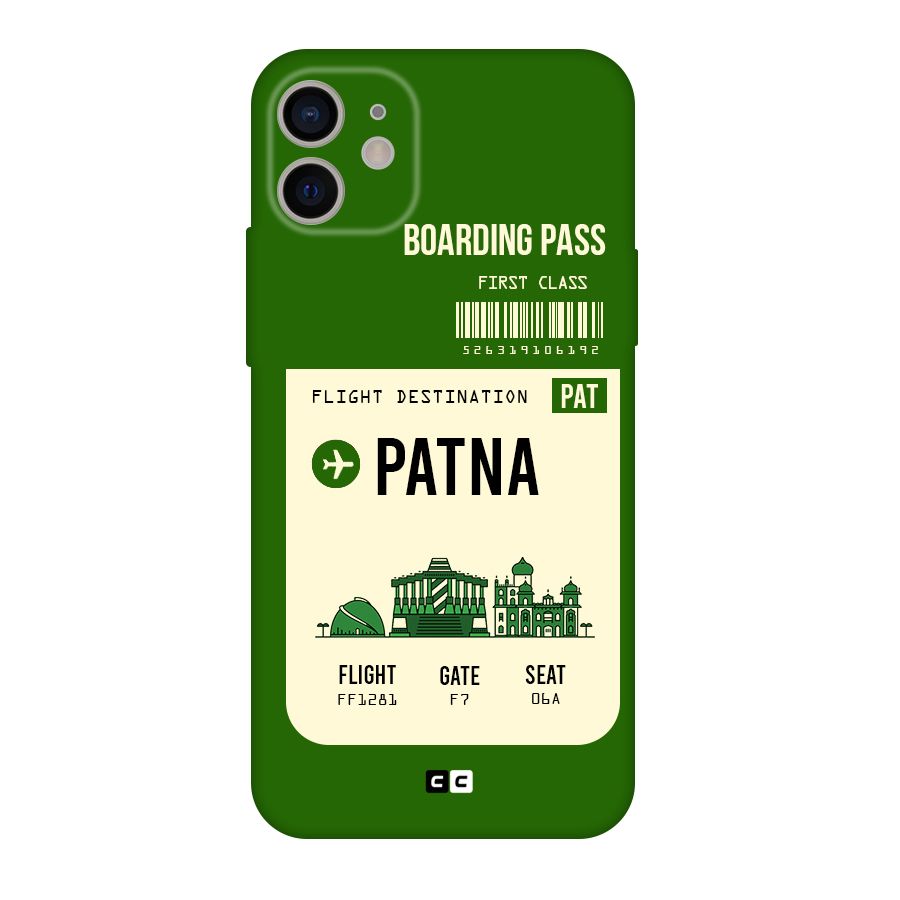 Patna Boarding Pass Original Polycarbonate Back Case for iPhone 11