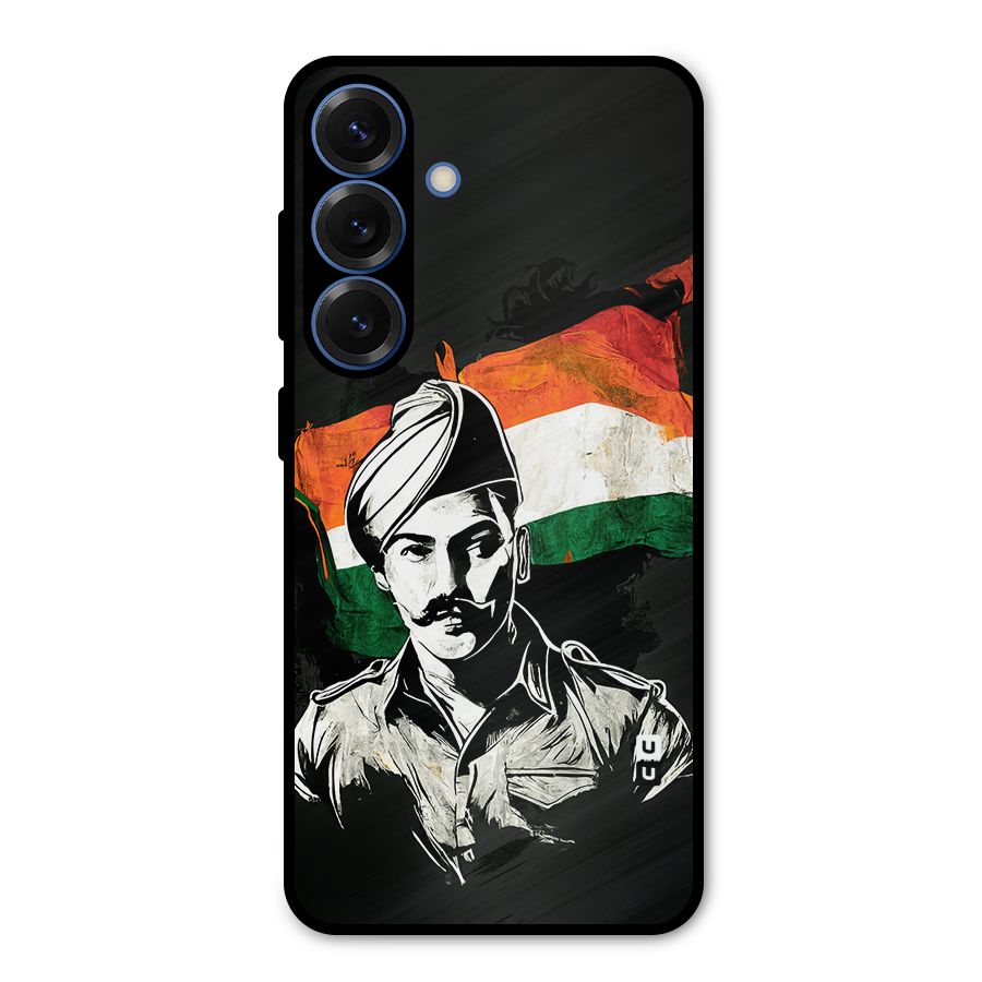 Patriotic Indian Metal Back Case for Galaxy S25