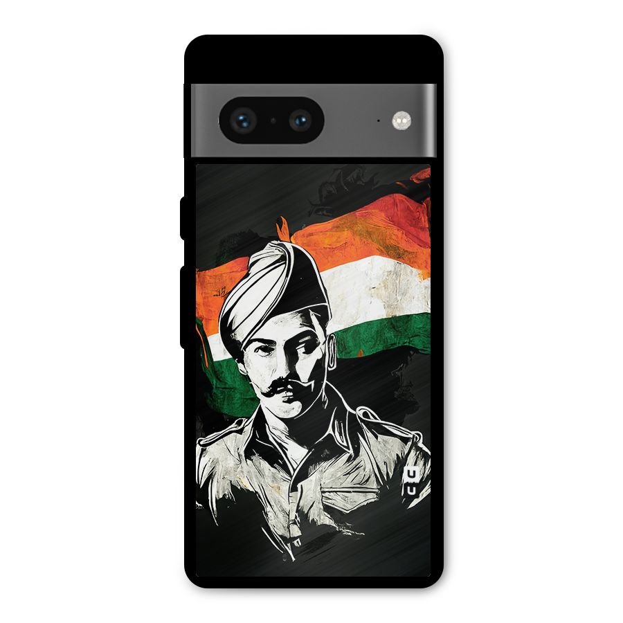 Patriotic Indian Metal Back Case for Google Pixel 7