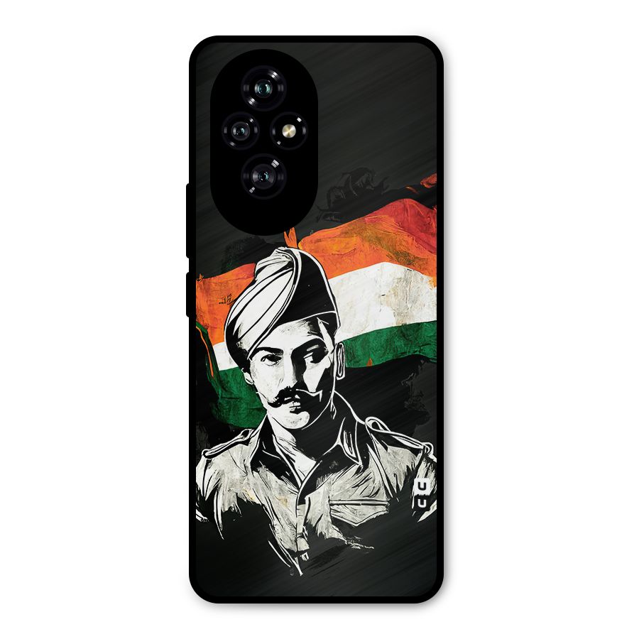 Patriotic Indian Metal Back Case for Honor 200