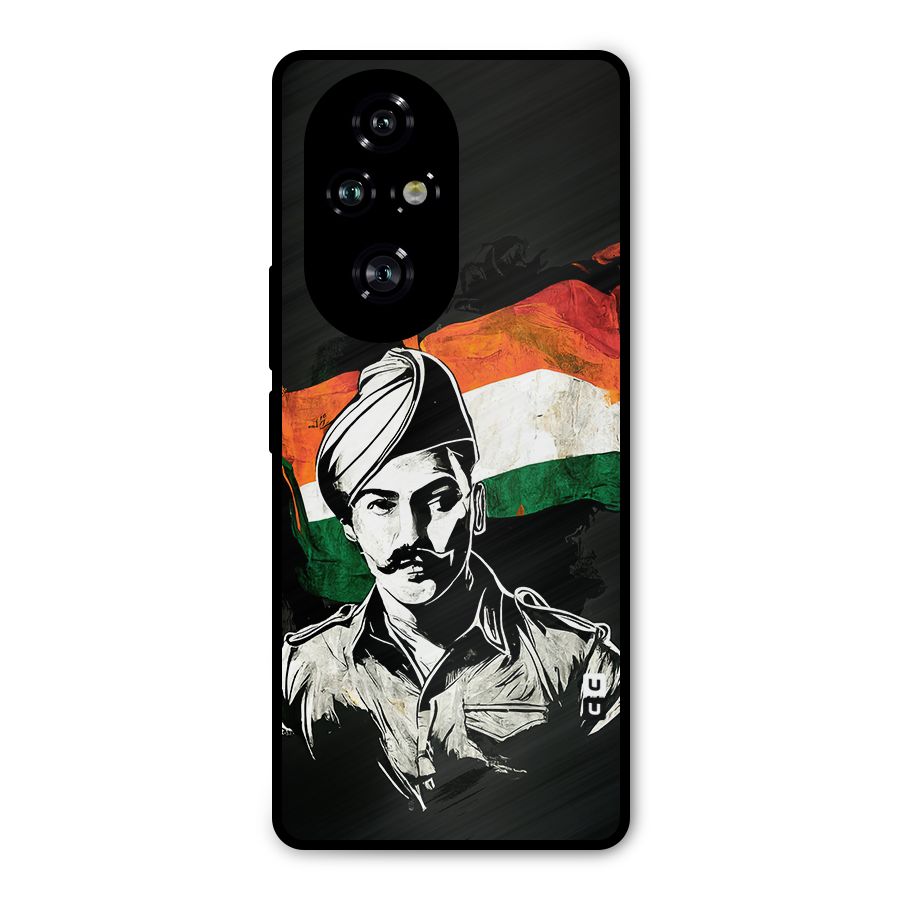 Patriotic Indian Metal Back Case for Honor 200 Pro