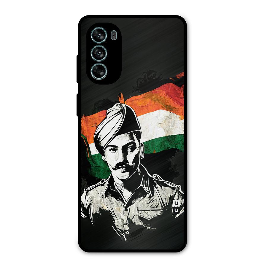 Patriotic Indian Metal Back Case for Moto G62