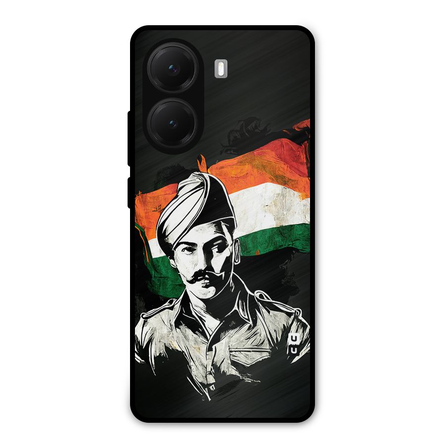 Patriotic Indian Metal Back Case for Poco X7 Pro