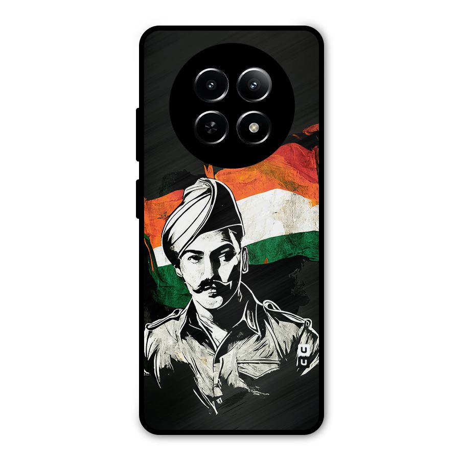 Patriotic Indian Metal Back Case for Realme 12 5G