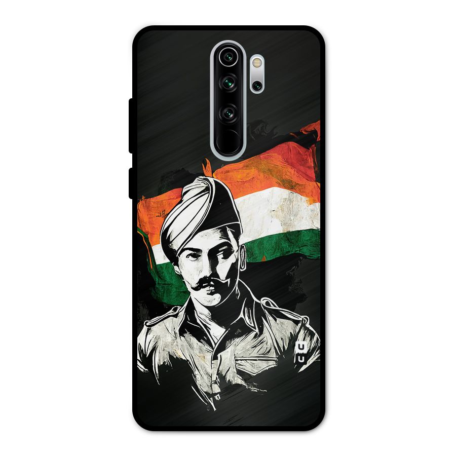 Patriotic Indian Metal Back Case for Redmi Note 8 Pro