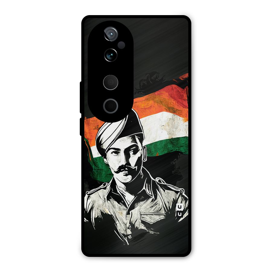Patriotic Indian Metal Back Case for Vivo T3 Ultra