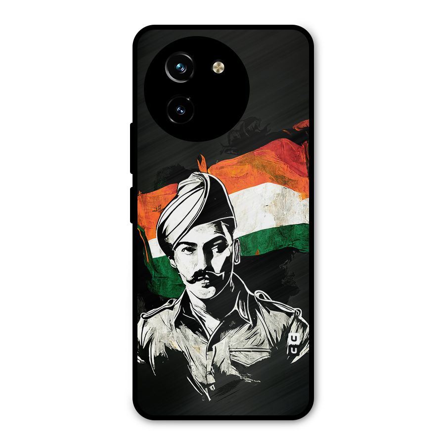 Patriotic Indian Metal Back Case for Vivo T3x
