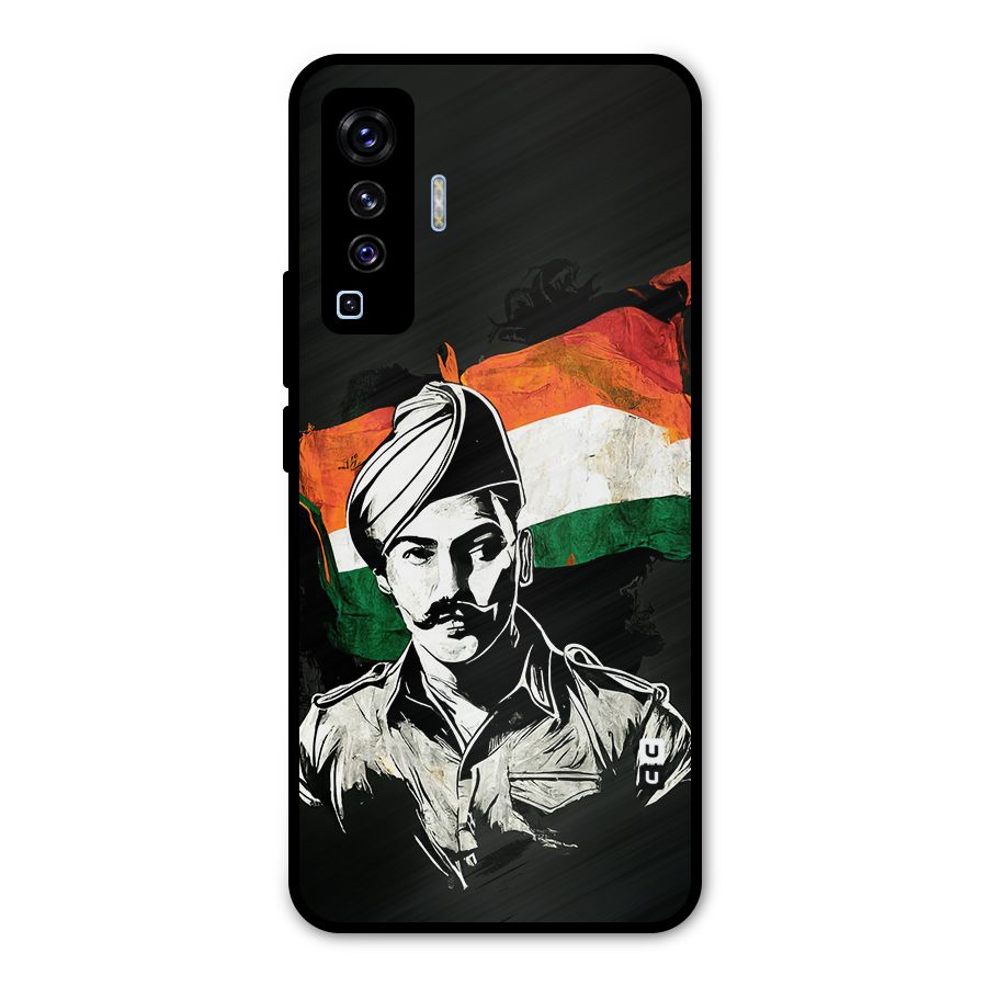 Patriotic Indian Metal Back Case for Vivo X50