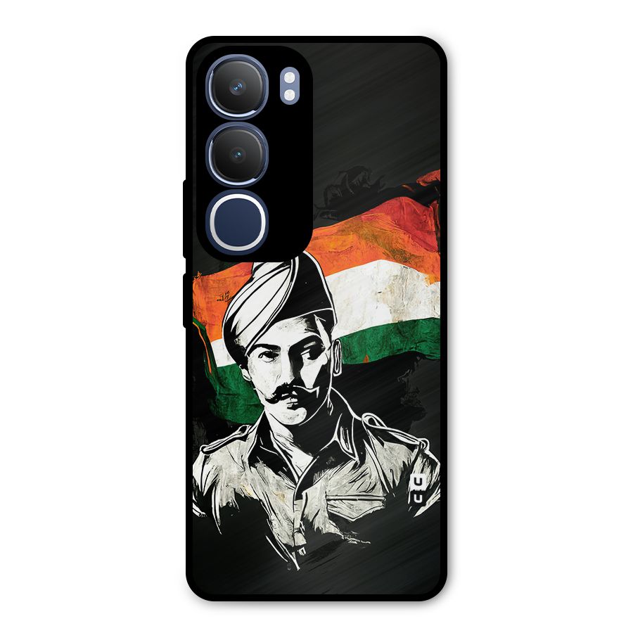 Patriotic Indian Metal Back Case for Vivo Y29