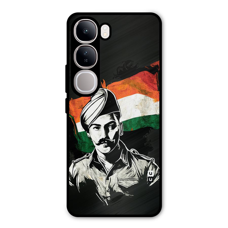 Patriotic Indian Metal Back Case for Vivo Y300