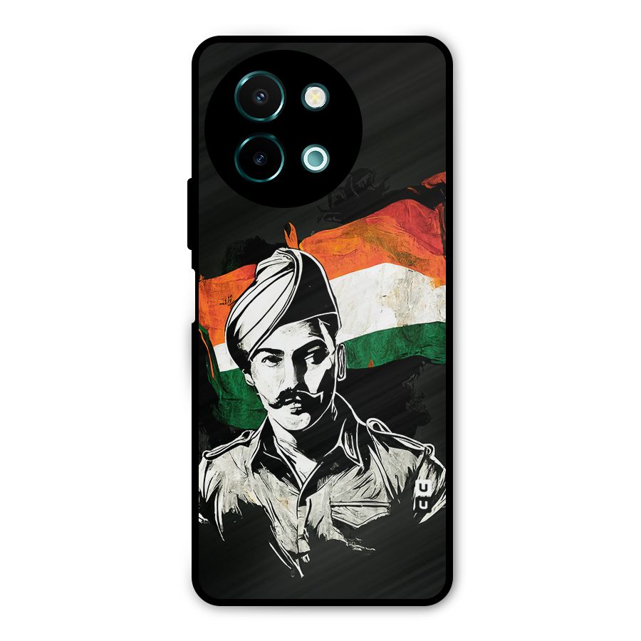 Patriotic Indian Metal Back Case for Vivo Y58