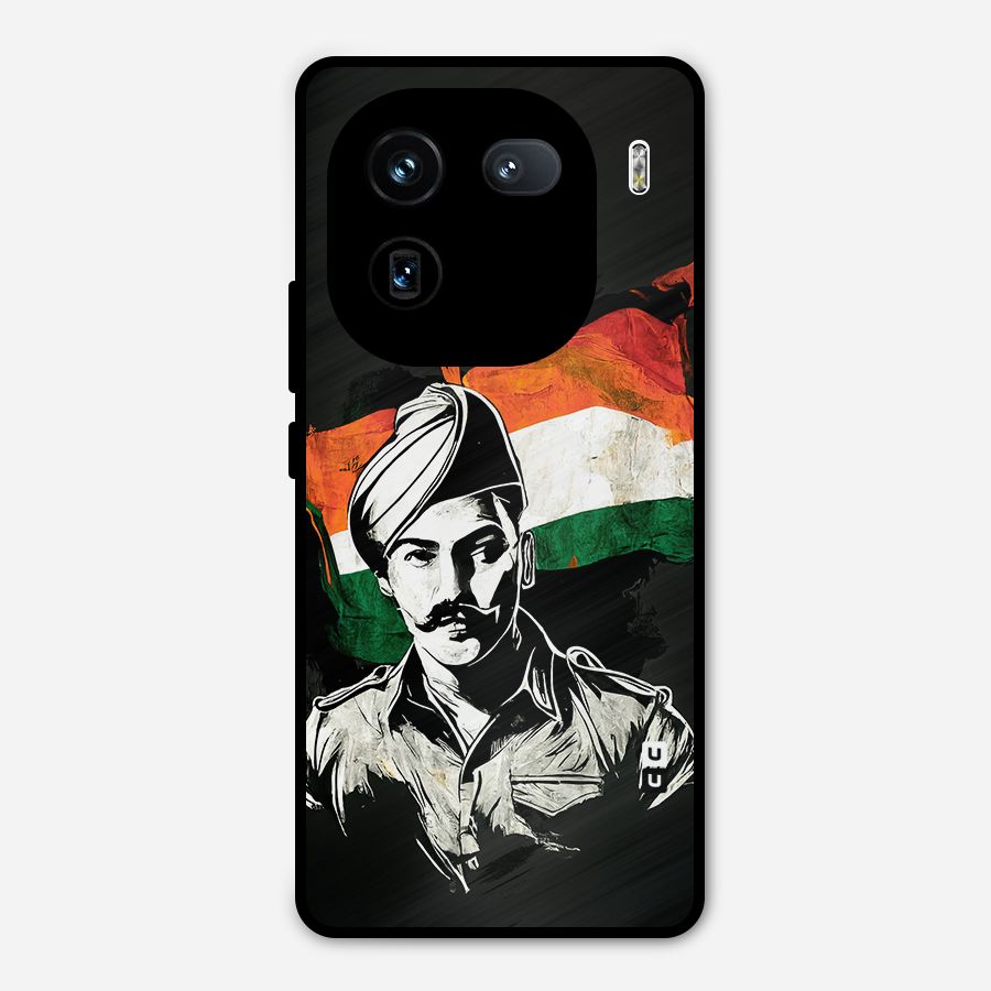 Patriotic Indian Metal Back Case for iQOO 12