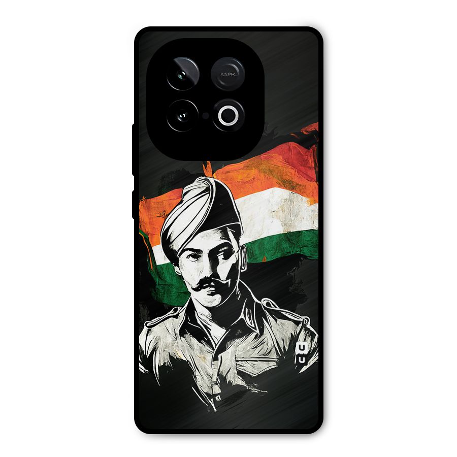 Patriotic Indian Metal Back Case for iQOO Neo 10