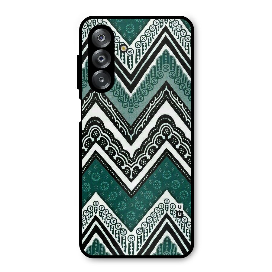 Patterned Chevron Metal Back Case for Galaxy A26