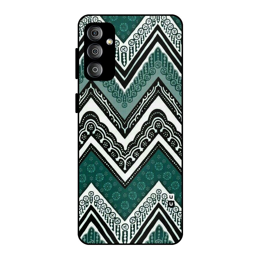 Patterned Chevron Metal Back Case for Galaxy F23