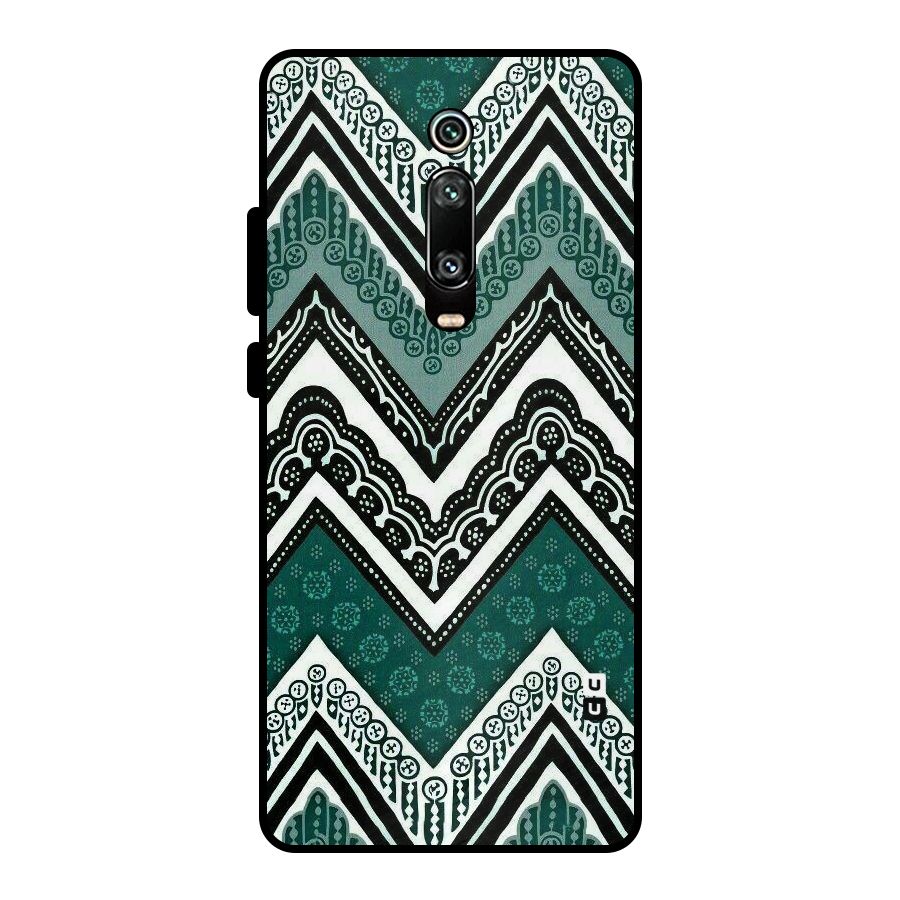 Patterned Chevron Metal Back Case for Redmi K20
