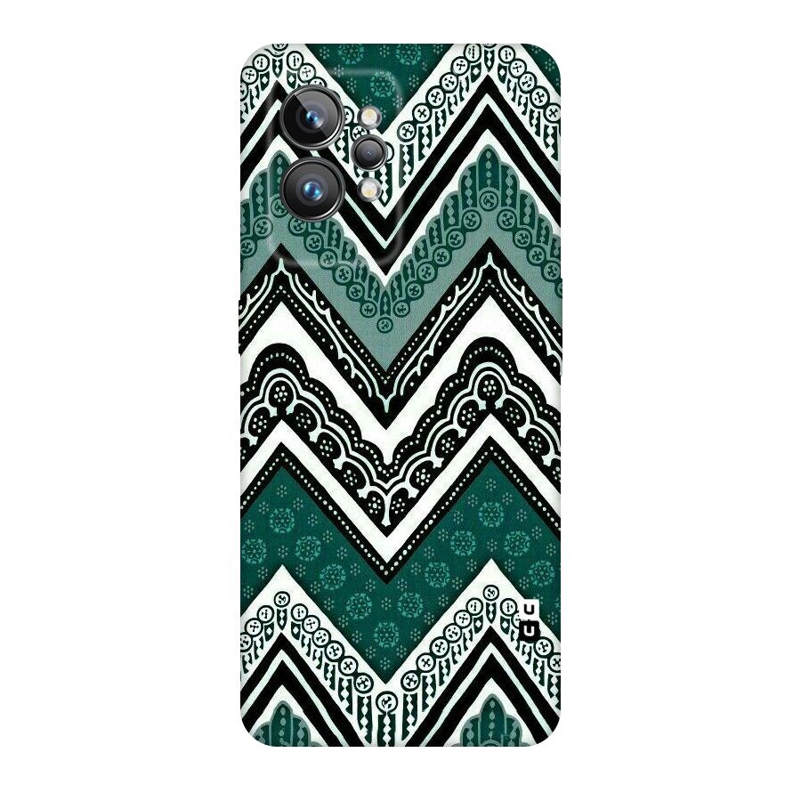 Patterned Chevron Original Polycarbonate Back Case for Realme GT2 Pro